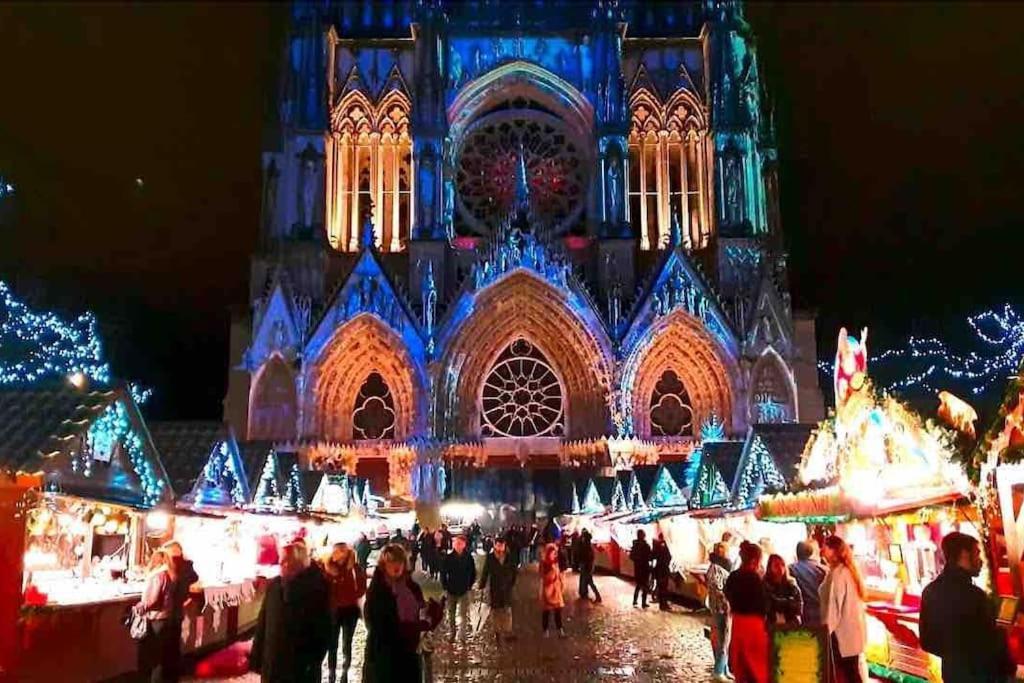 Cathedrale/Cossu/Confortable/Spacieux Reims Exterior foto